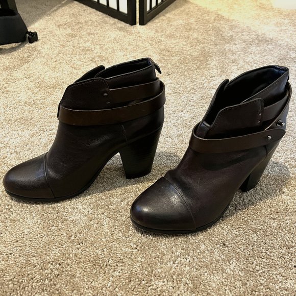 Size 38 Rag & Bone Brown Bootie - Picture 1 of 7